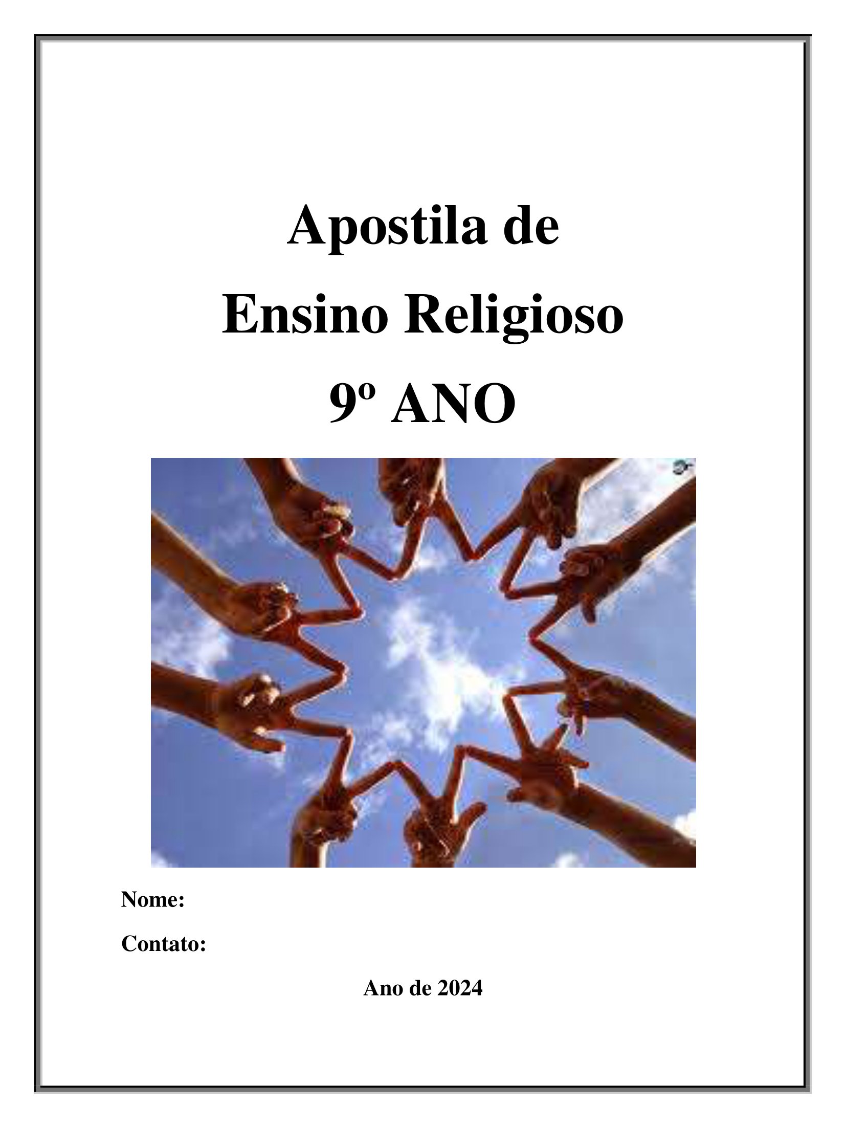 Estudos de Ensino Religioso para o 9 ano