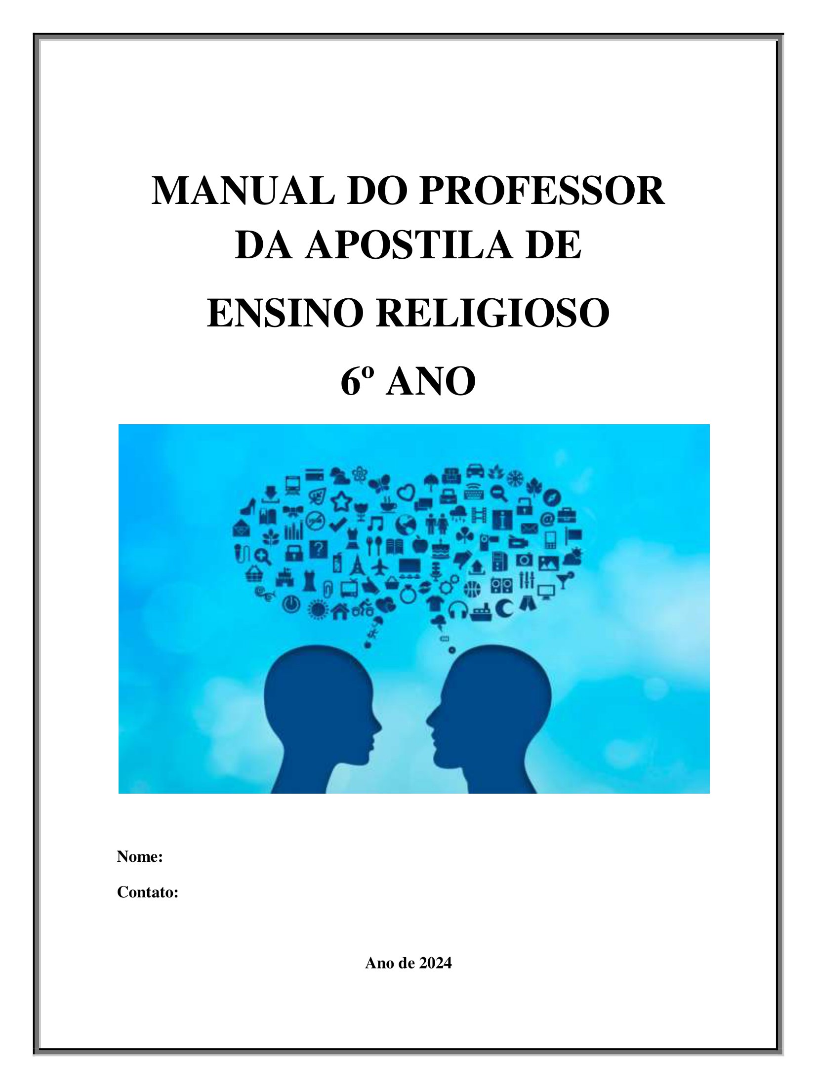 Manual do professor dos Estudos de Ensino Religioso para o 9 ano