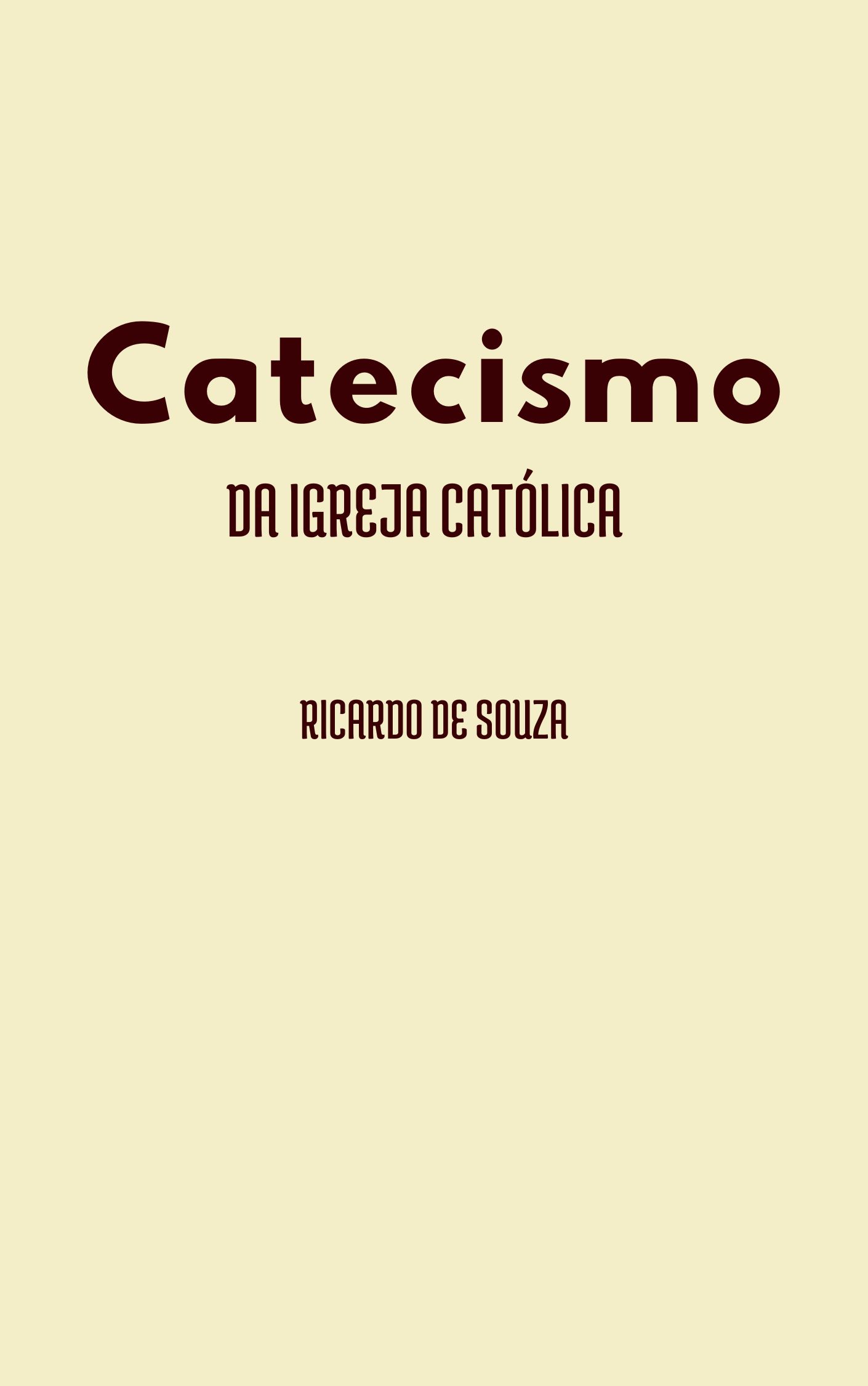 O ENSINO CATLICO SOBRE RELIGIO EESTADO