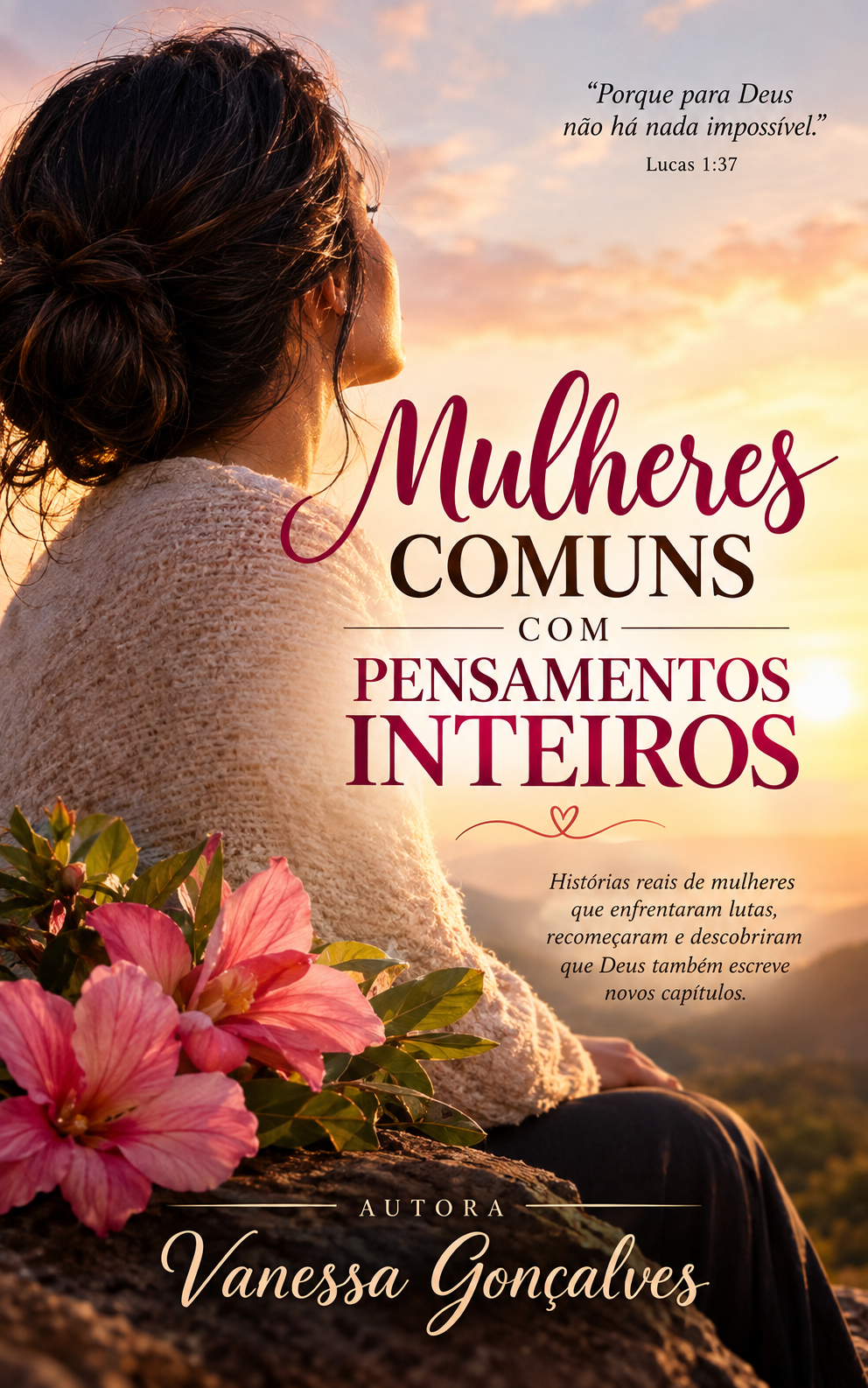 Mulheres comuns com pensamento inteiro