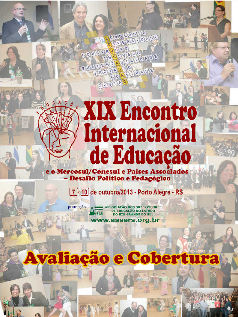 XIX Encontro Internacional de Educao Cobertura e Avaliacao