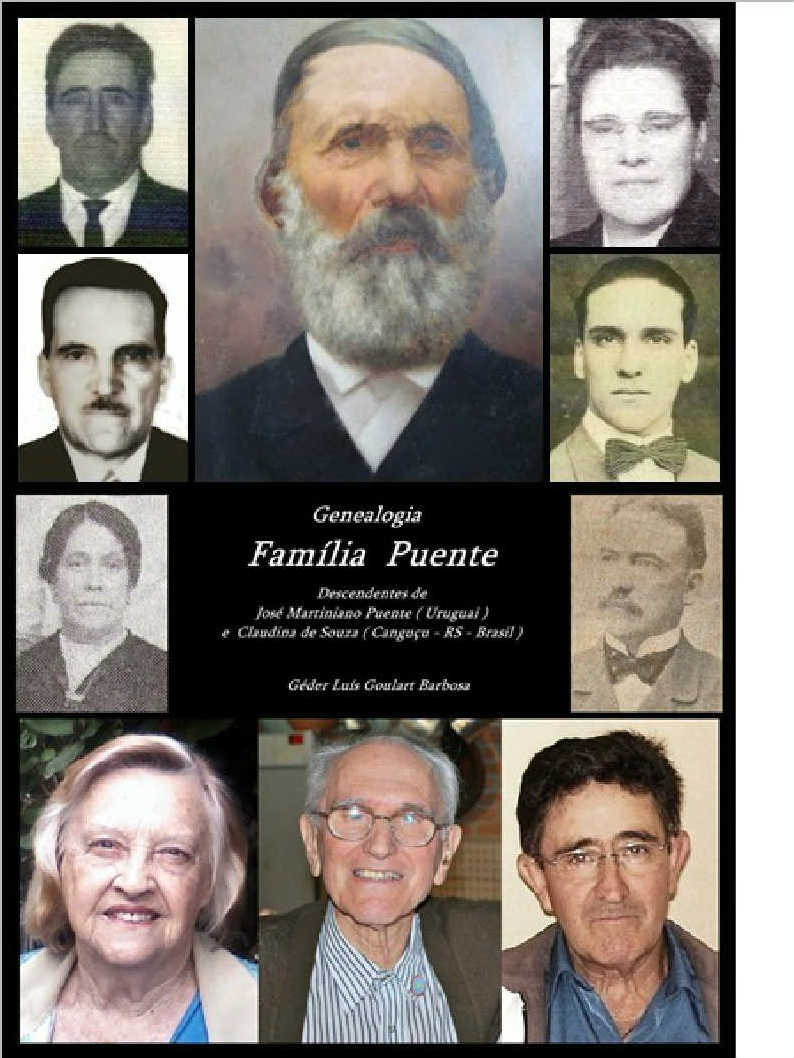 GENEALOGIA DA FAMLIA PUENTE - DESCENDENTES DE JOS MARTINIANO PUENTE