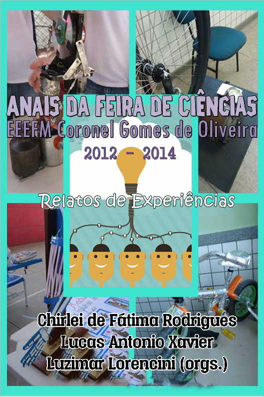 Anais da Feira de Cincias EEEFM Professora Filomena Quitiba 2012 a 2015