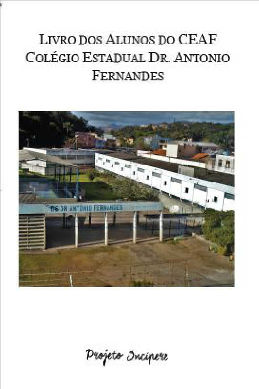 LIVRO DOS ALUNOS DO CEAF COLGIO ESTADUAL DR. ANTONIO FERNANDES